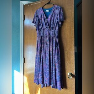 Terra & Sky dress size 14w, fits to me like an XL